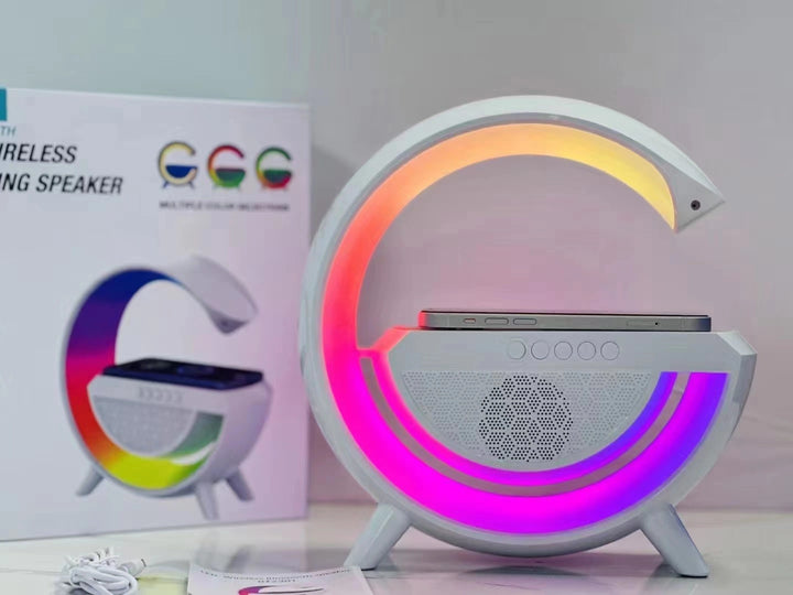 Habibi Led Wireless Charger Speaker