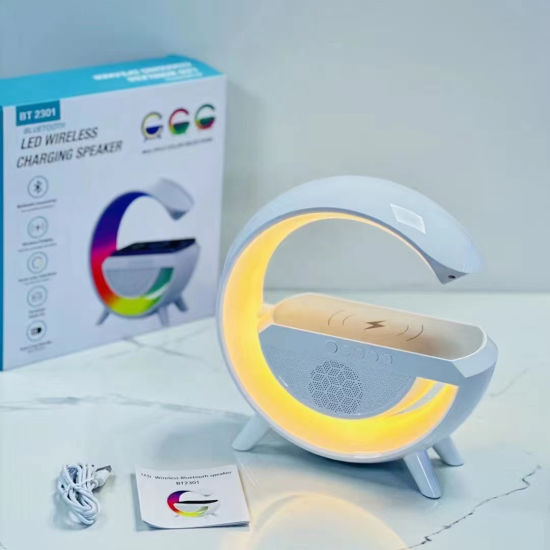 Habibi Led Wireless Charger Speaker