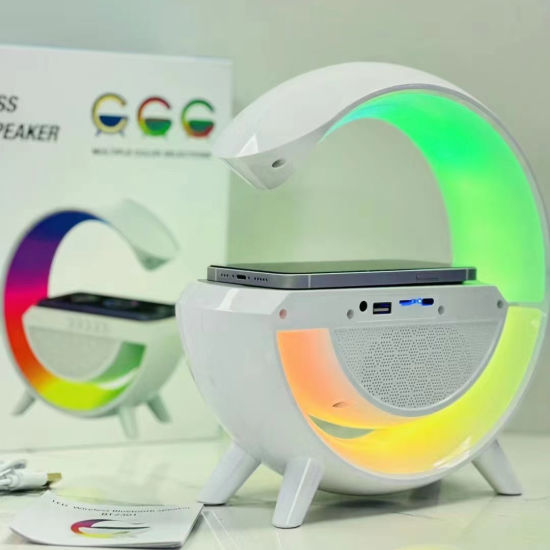 Habibi Led Wireless Charger Speaker